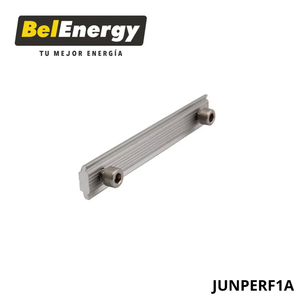 [JUNPERF1A] EMPALME PARA RIEL SERIE - (EL KIT INCLUYE 1 PIEZA)