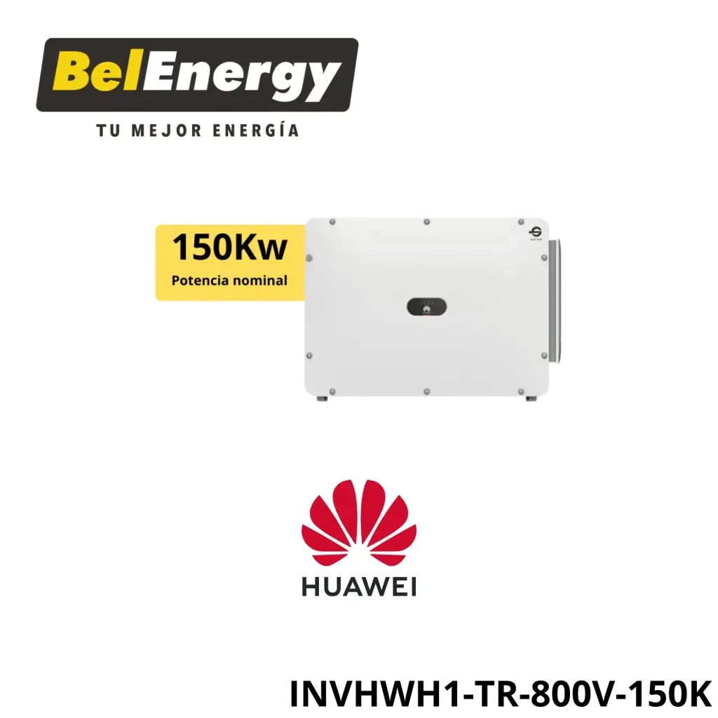 Inversor Huawei On Grid Trifasico 150kW  SUN2000-150KTL-MG0  - 7 MPPT