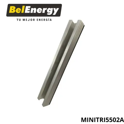 [MINITRI5502A] MINI RIEL METÁLICO PARA TECHO 550MM - (EL KIT INCLUYE 2 PIEZAS)