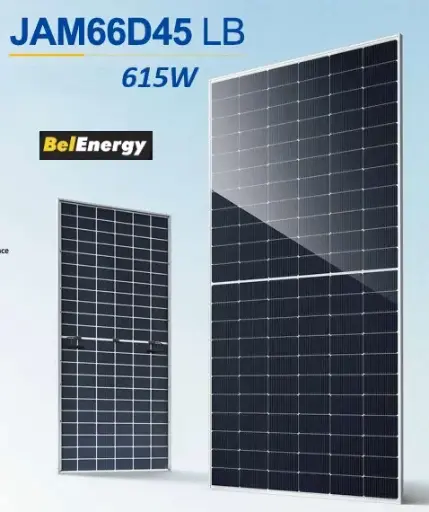 MÓDULO BIFACIAL JA SOLAR 615W  JAM66D45-615/LB CABLE TIPO N