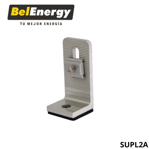 [SUPL2A] PIEZA DE FIJACION PARA RIEL PERFIL2.36AL - (EL KIT INCLUYE 2 PIEZAS)